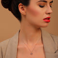 18 K Rose Gold Rosequartz