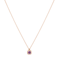 18 K Rose Gold Amethyst