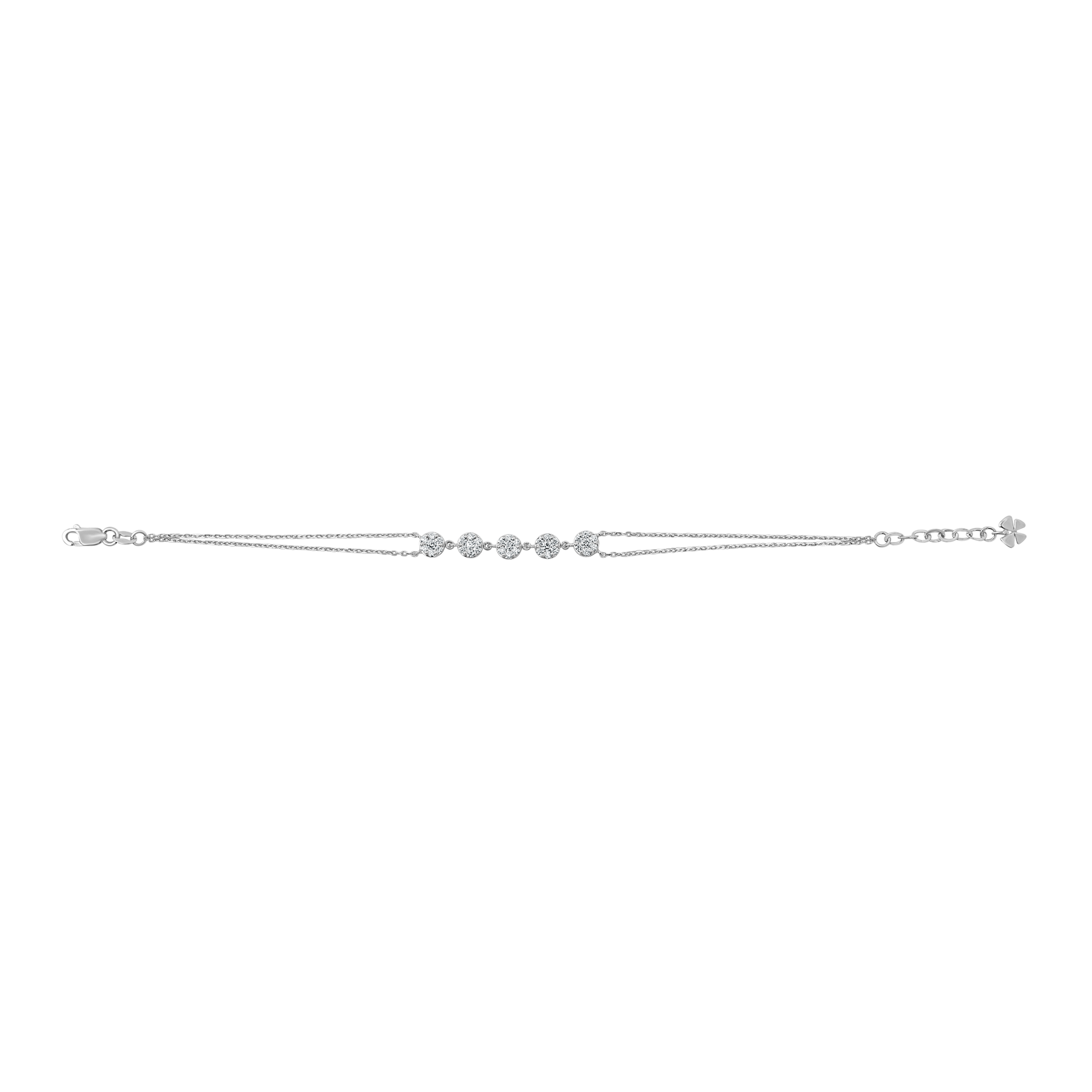 18 K White Gold