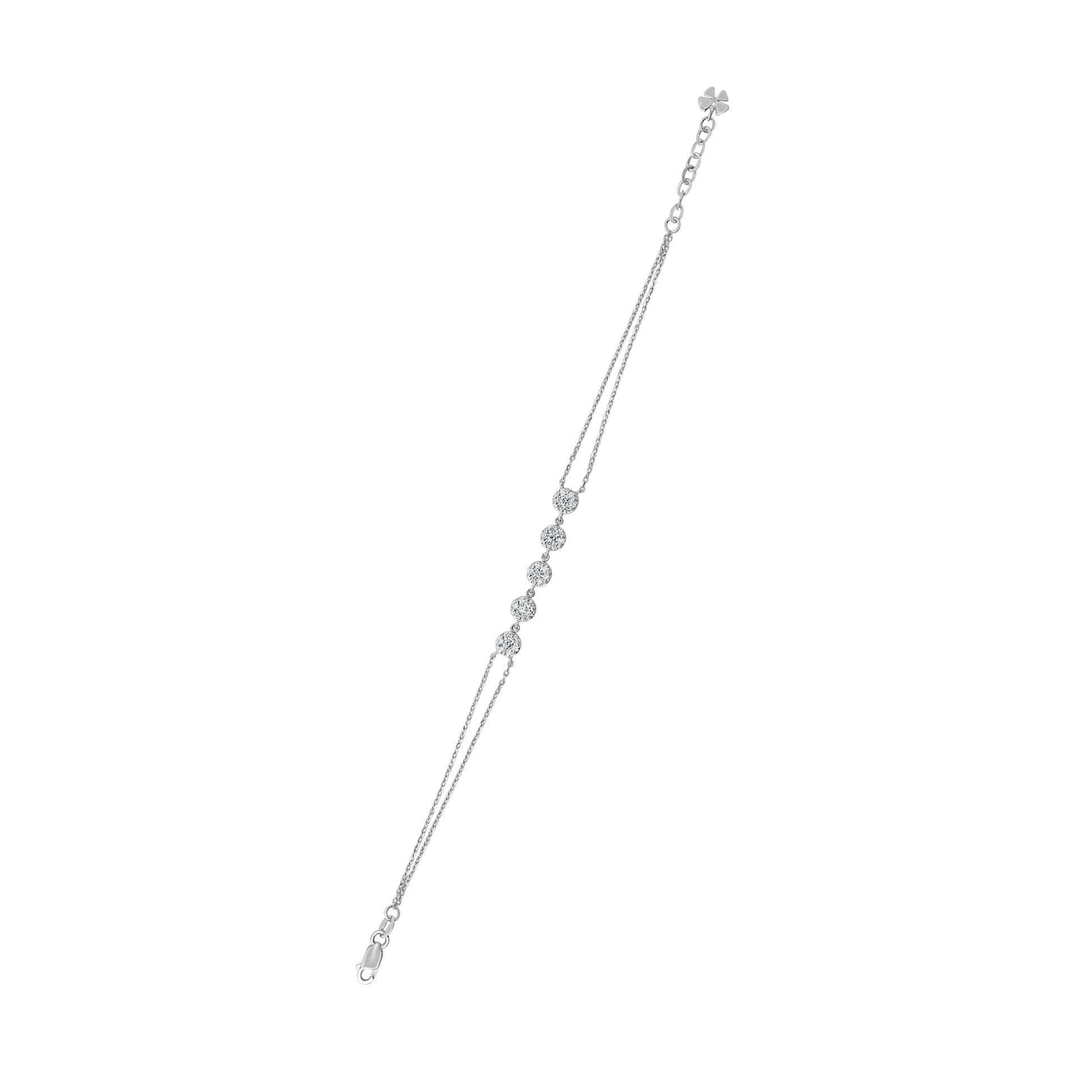 18 K White Gold