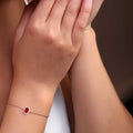 18 K Rose Gold Ruby