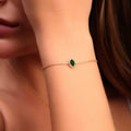 18 K Yellow Gold Emerald