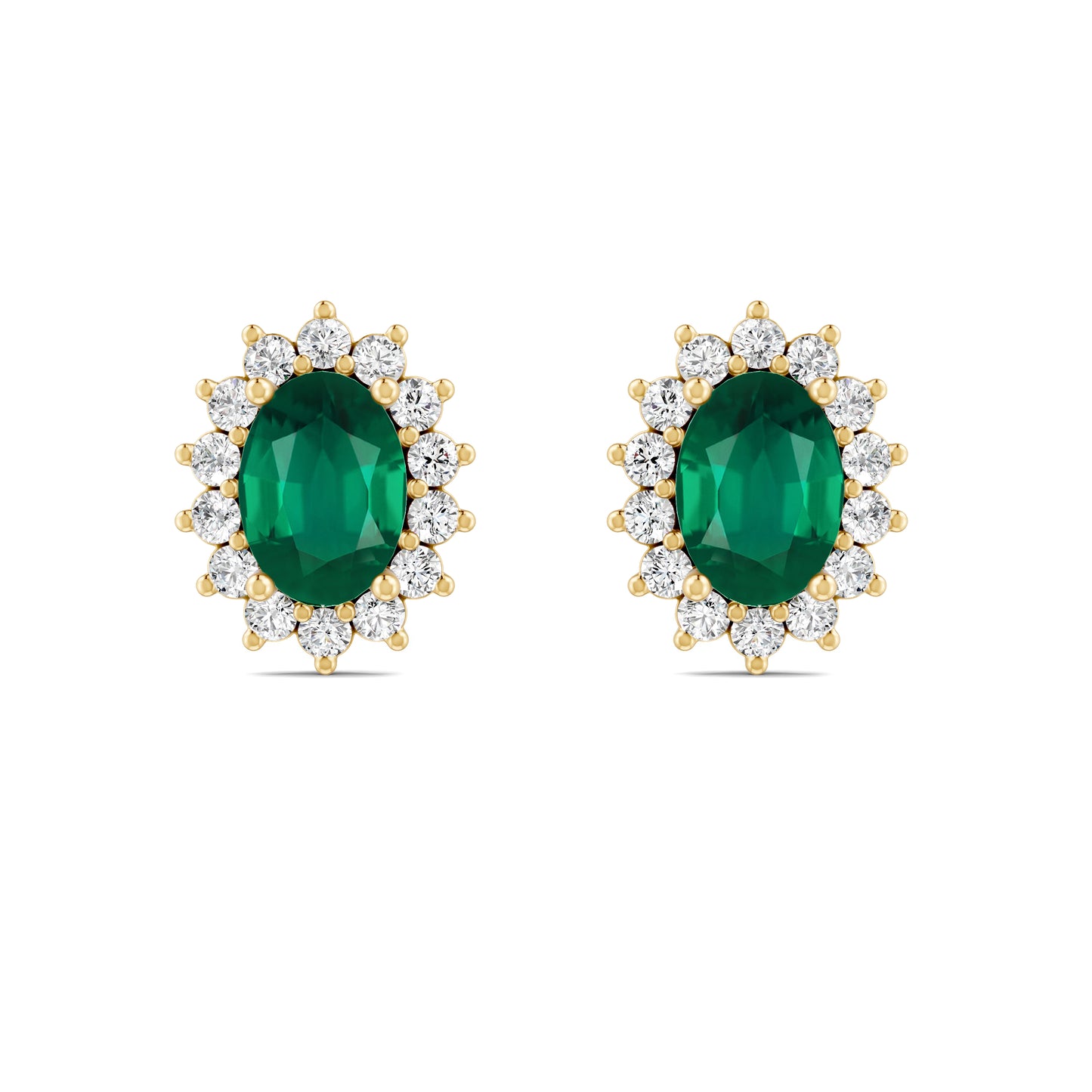 18 K Yellow Gold Emerald