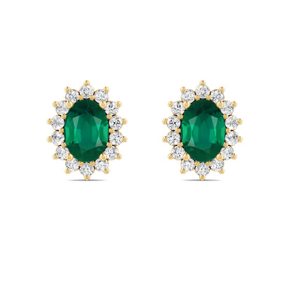 18 K Yellow Gold Emerald