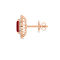 18 K Rose Gold Ruby