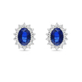 18 K White Gold Sapphire