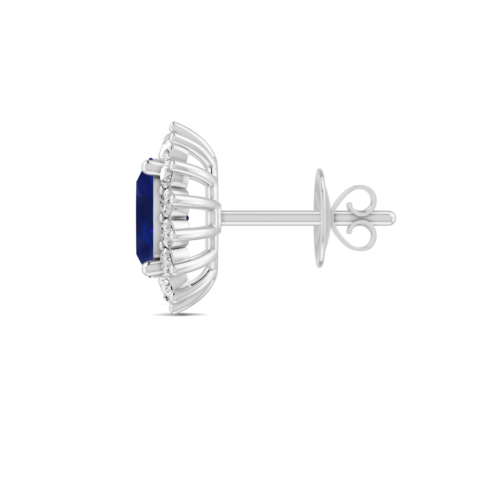 18 K White Gold Sapphire