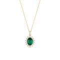 18 K Yellow Gold Emerald