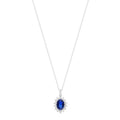 18 K White Gold Sapphire