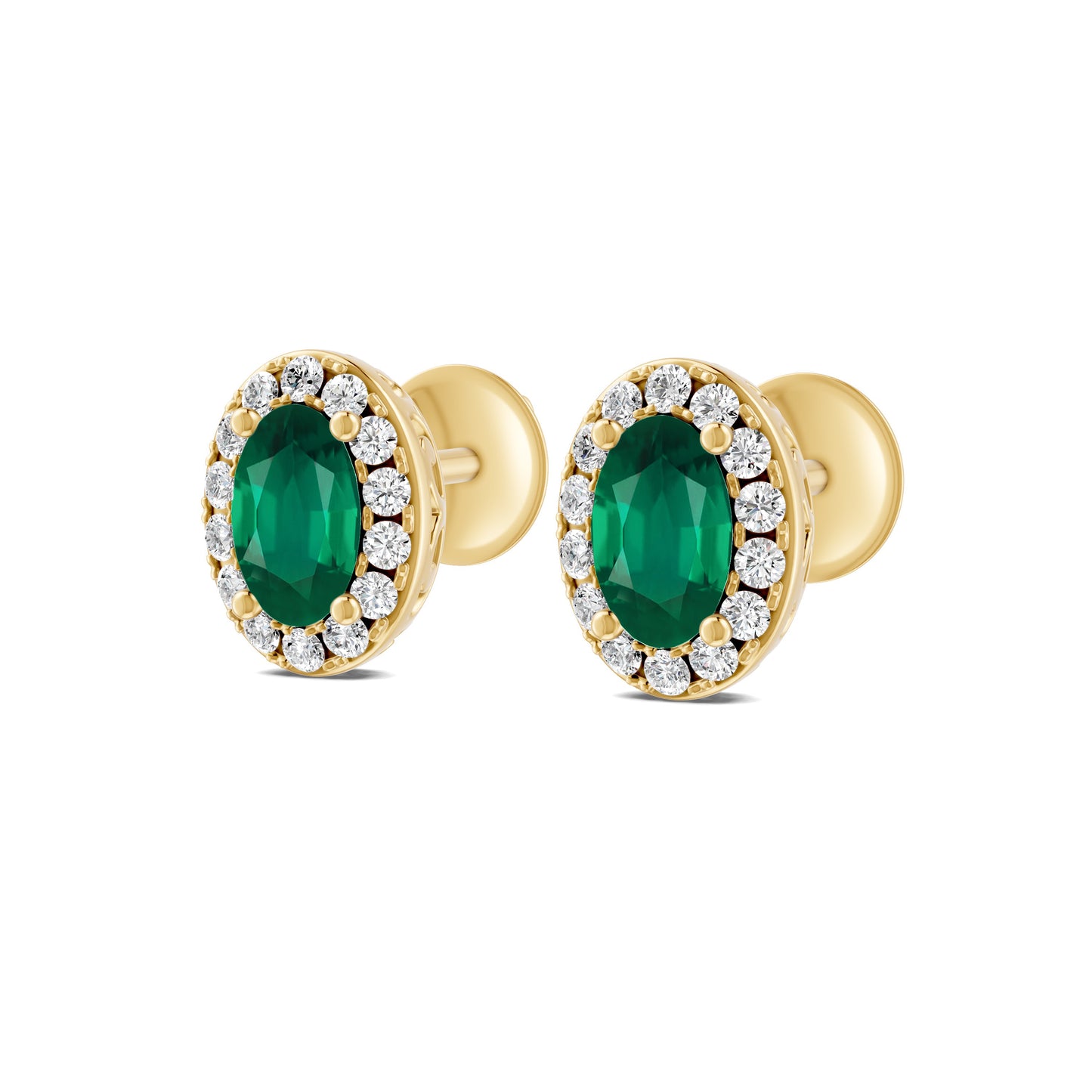 18 K Yellow Gold Emerald