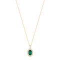 18 K Yellow Gold Emerald