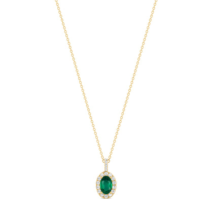 18 K Yellow Gold Emerald
