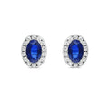 18 K White Gold Sapphire