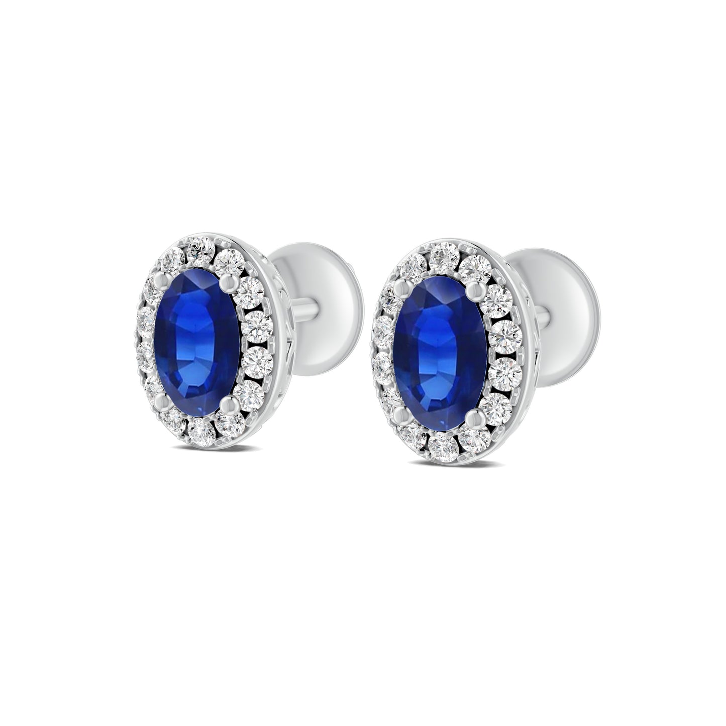 18 K White Gold Sapphire