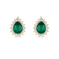 18 K Yellow Gold Emerald