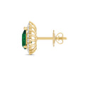 18 K Yellow Gold Emerald