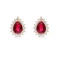 18 K Rose Gold Ruby