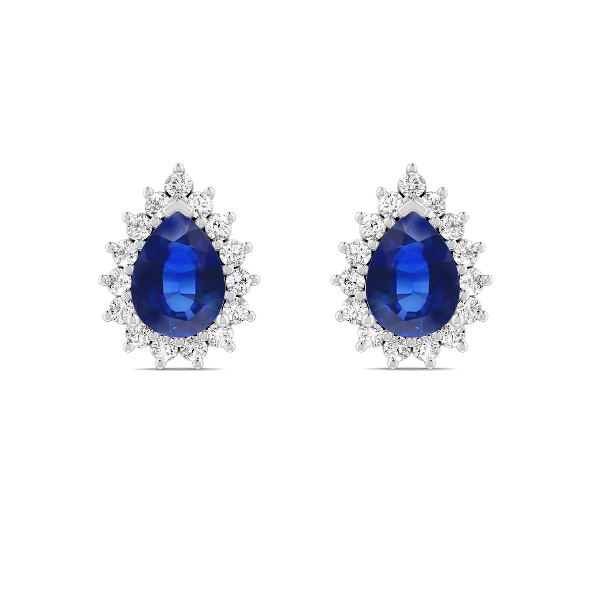 18 K White Gold Sapphire