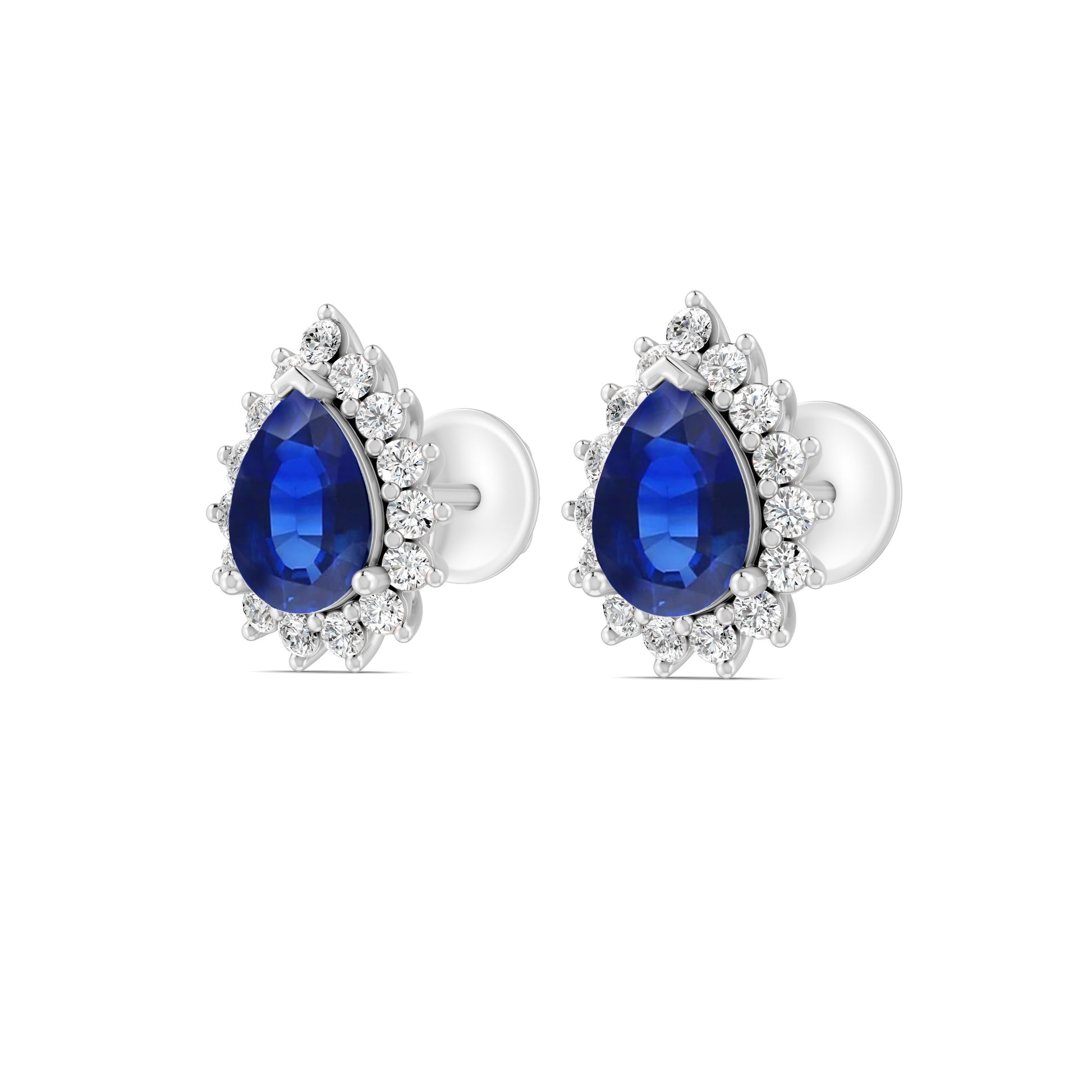 18 K White Gold Sapphire