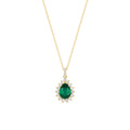 18 K Yellow Gold Emerald