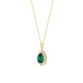 18 K Yellow Gold Emerald