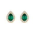 18 K Yellow Gold Emerald
