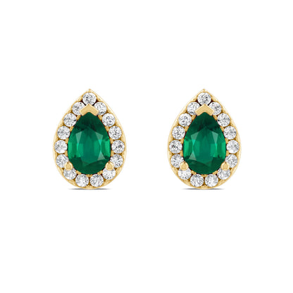 18 K Yellow Gold Emerald