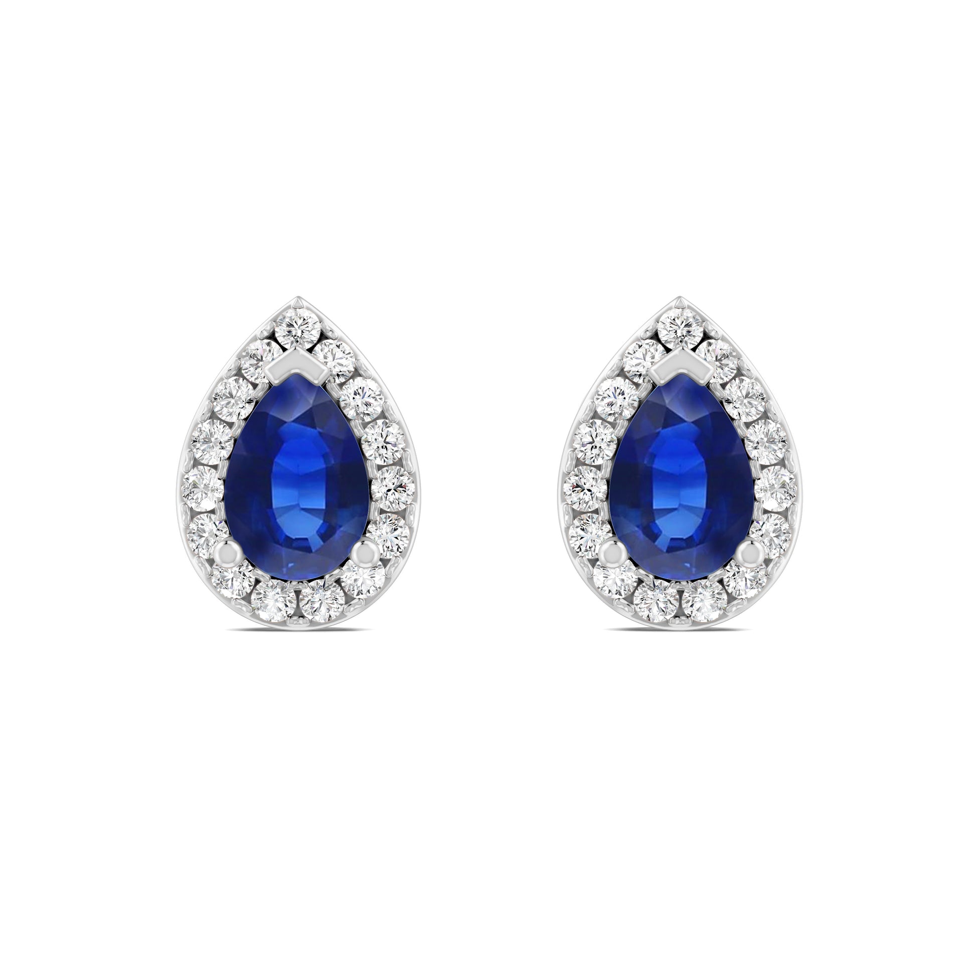 18 K White Gold Sapphire