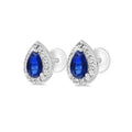 18 K White Gold Sapphire