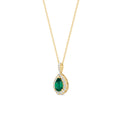 18 K Yellow Gold Emerald