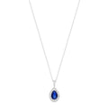 18 K White Gold Sapphire