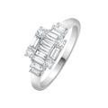 18 K White Gold