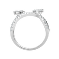 18 K White Gold