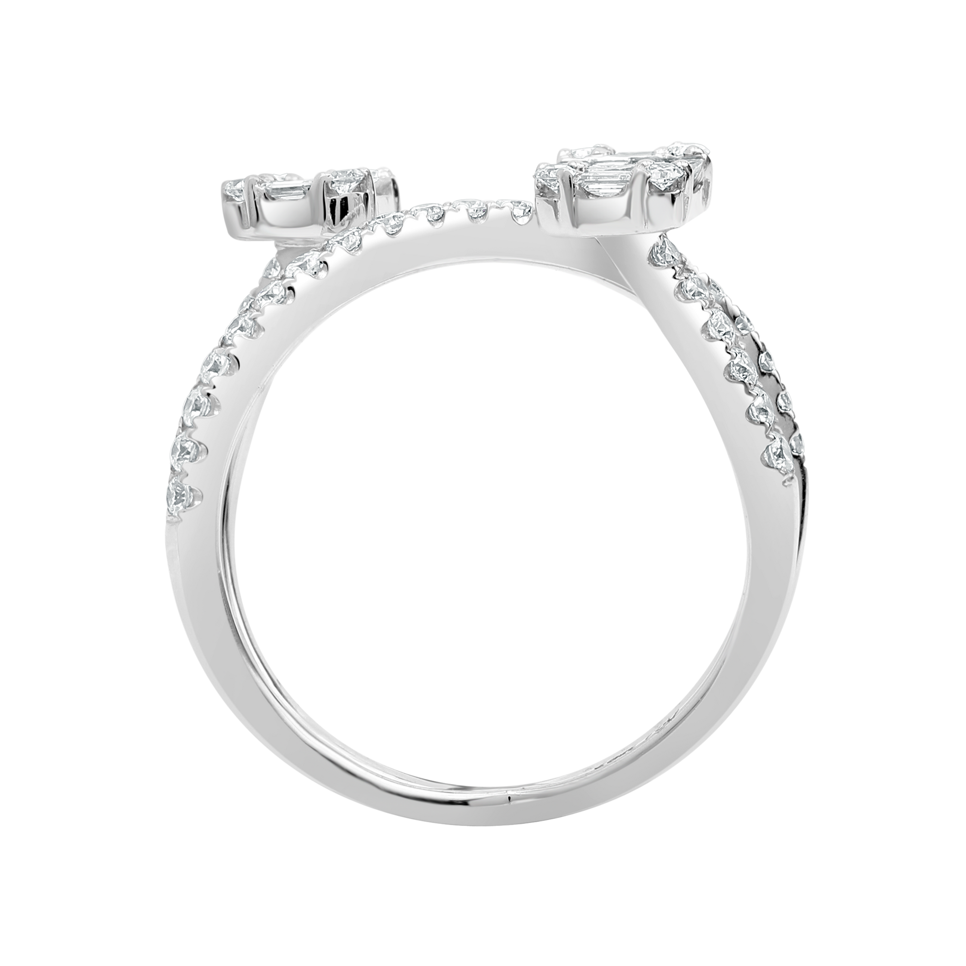 18 K White Gold