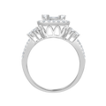 18 K White Gold