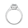 18 K White Gold