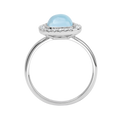 18 K White Gold Londonbluetopaz