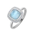 18 K White Gold Londonbluetopaz