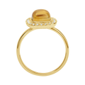 18 K Yellow Gold Citrine
