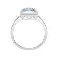 18 K White Gold Londonbluetopaz
