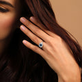 18 K White Gold Londonbluetopaz