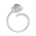18 K White Gold Londonbluetopaz