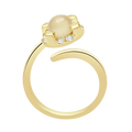 18 K Yellow Gold Citrine