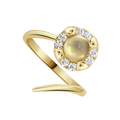 18 K Yellow Gold Citrine