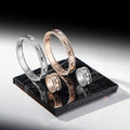 18 K White Gold