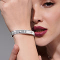 18 K White Gold