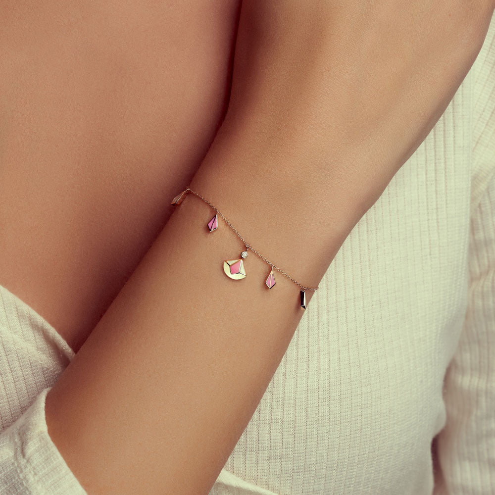 18K Rose Gold Carnation Pink