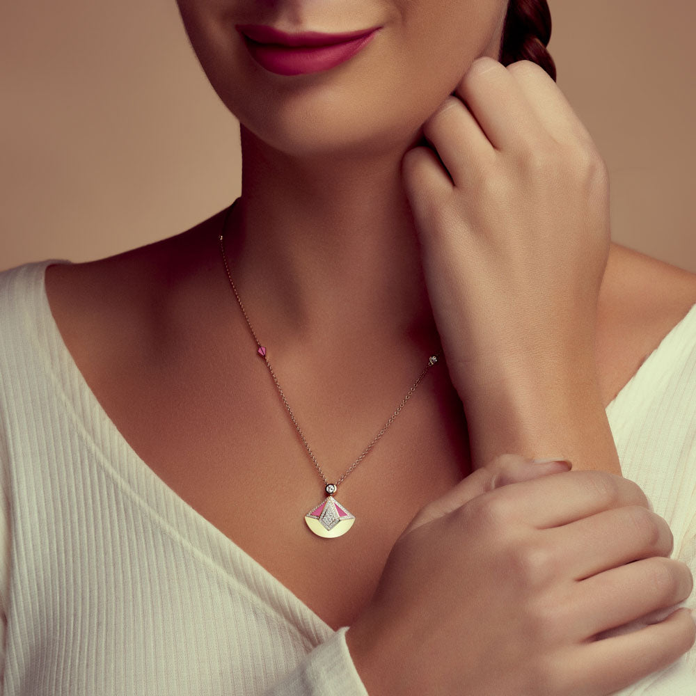 18K Rose Gold Carnation Pink