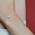 18 K White Gold