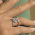 18 K White Gold